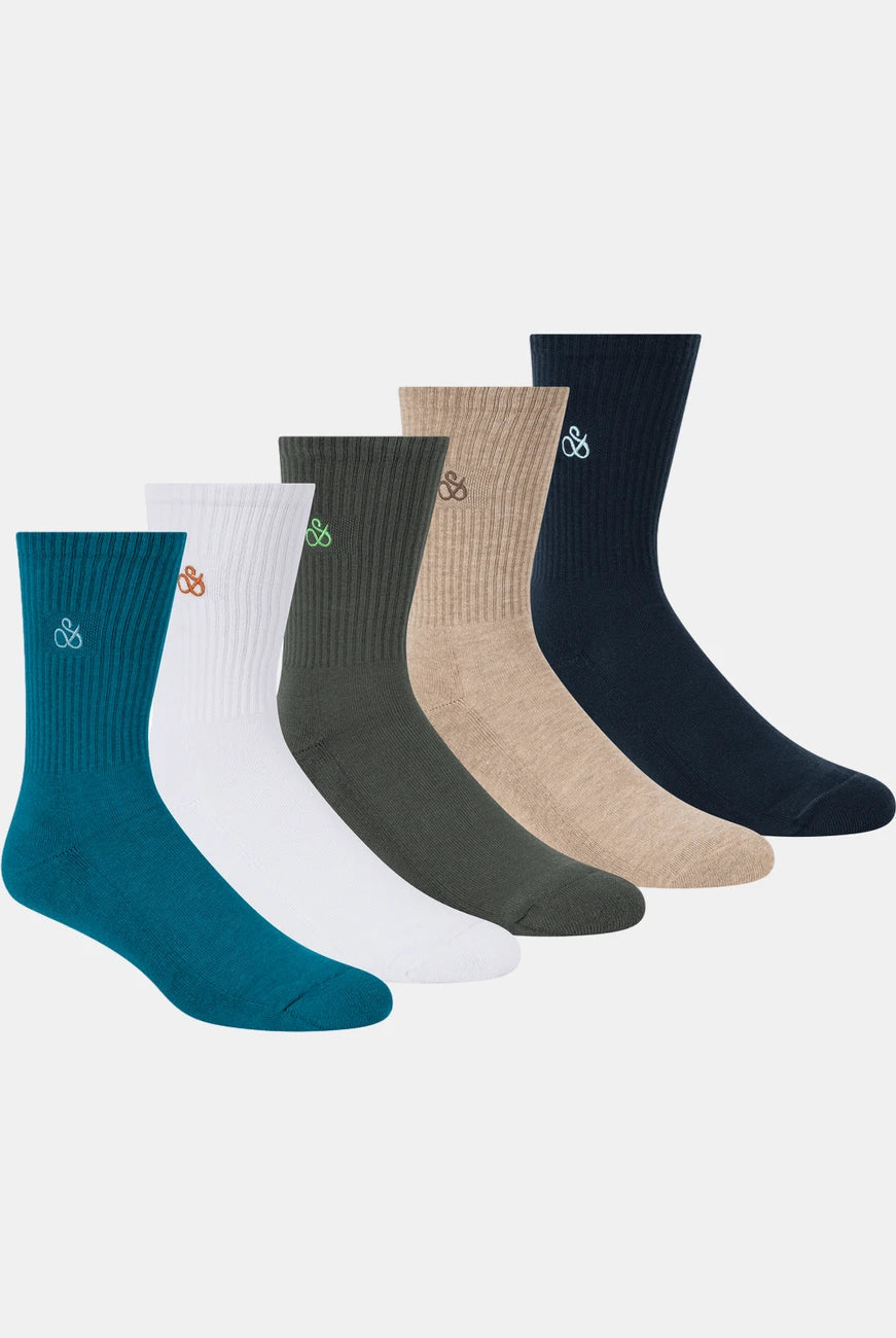 Terry Cotton Gift Set flat lay front view by Scotch & Soda