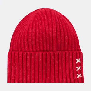 Rib Cuff Stitch Beanie