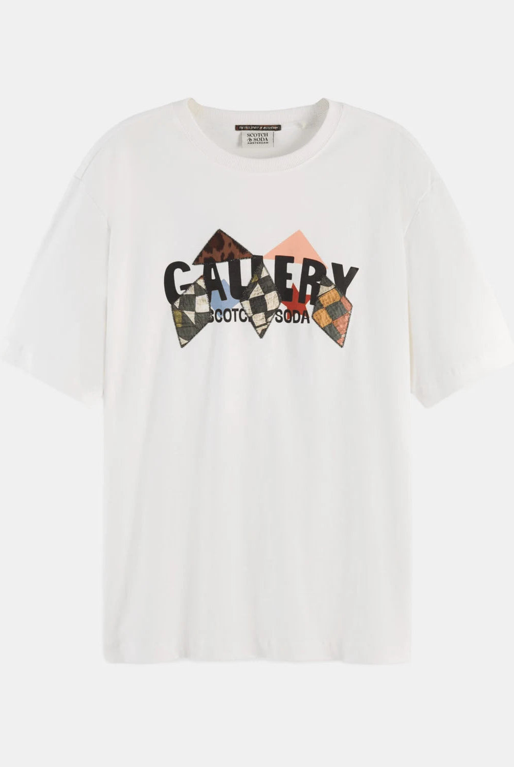 Elevated Artwork Loose Fit T Shirt Image 3 - Scotch & Soda