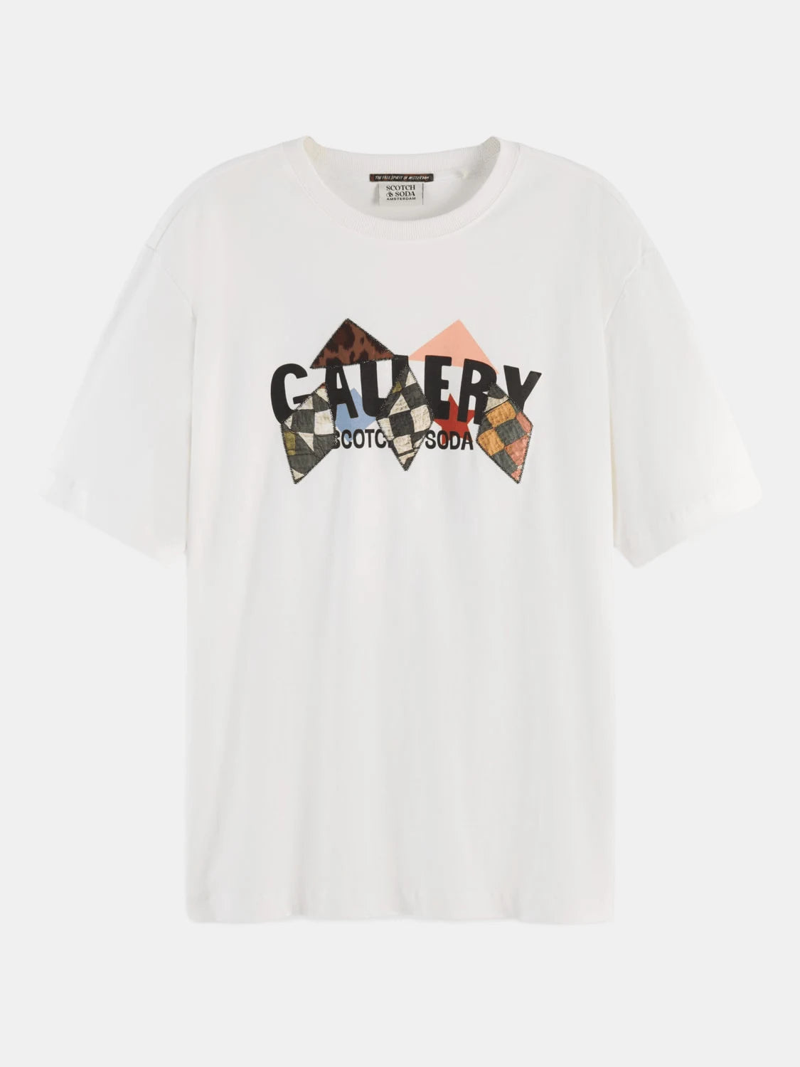Elevated Artwork Loose Fit T Shirt Image 3 - Scotch & Soda