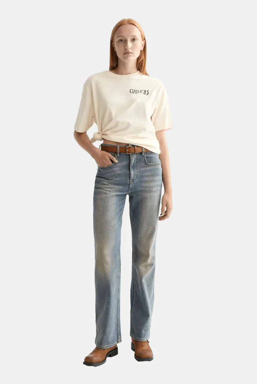 Washed Artwork Loose Fit T-Shirt - Scotch & Soda