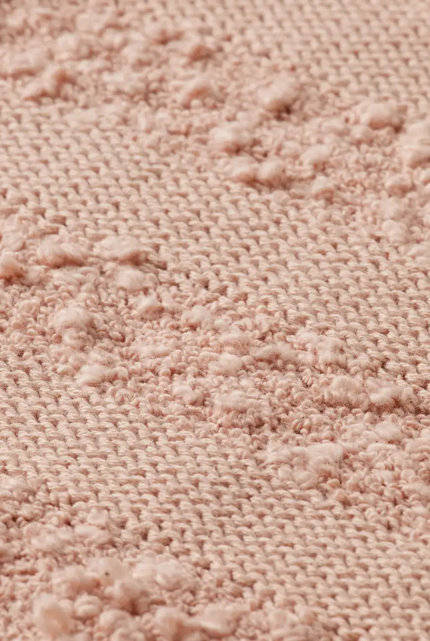 Boucle Stripe Crew Neck Spencer detail shot of fabric and craftsmanship by Scotch & Soda