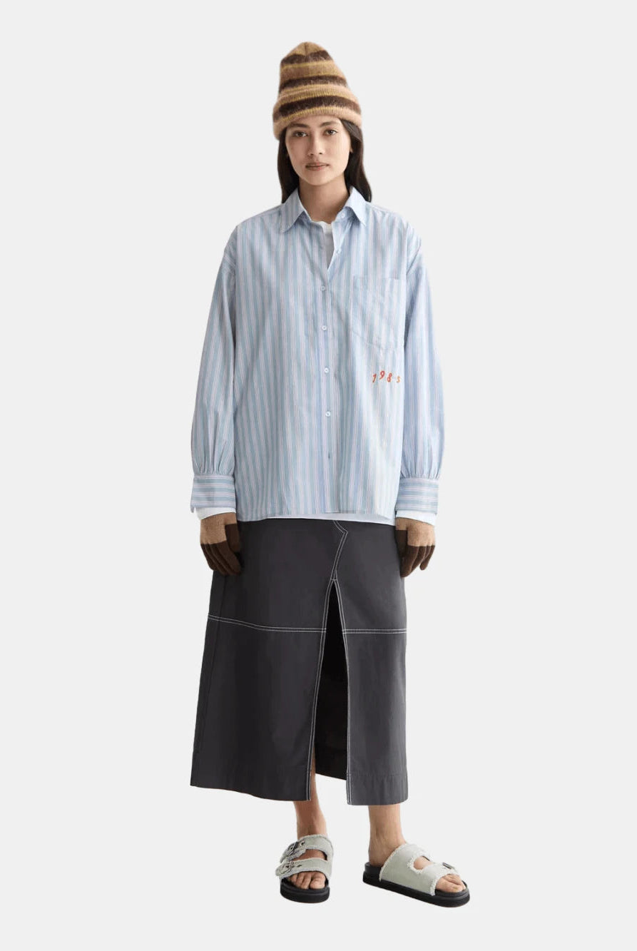 Embroidered Girlfriend Shirt - Scotch & Soda