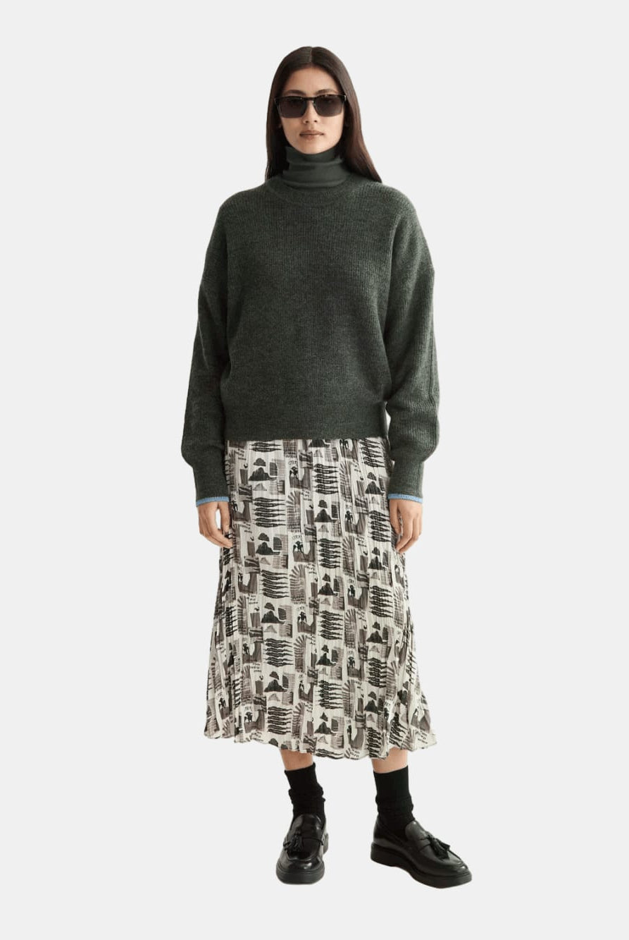 Fuzzy Crew Neck Pullover - Scotch & Soda