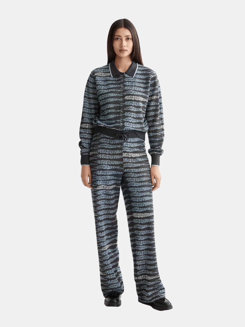 Lurex Jacquard Cardigan - Scotch & Soda