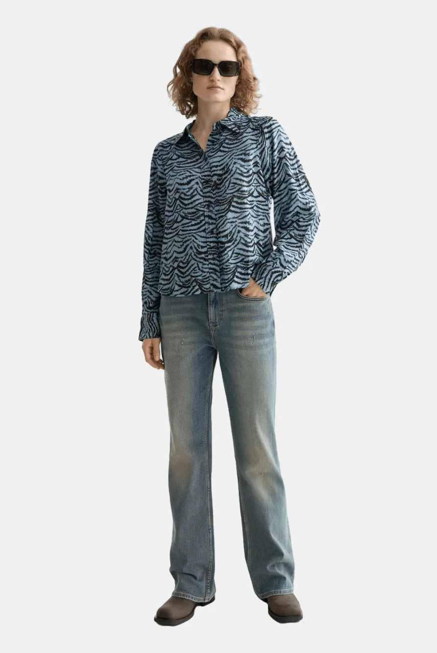 Printed Relaxed Fit Shirt - Scotch & Soda