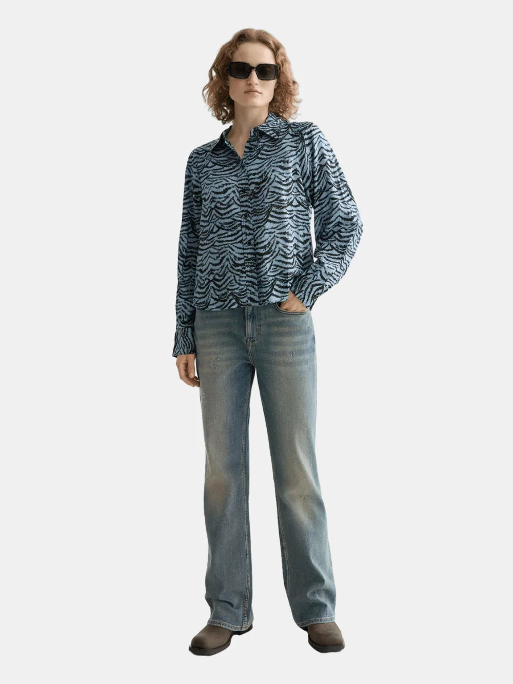 Printed Relaxed Fit Shirt - Scotch & Soda