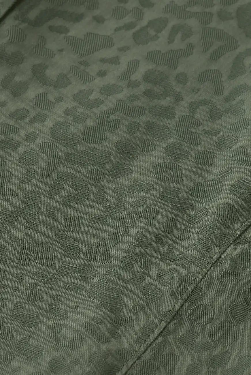 Jacquard Shirt Thyme detail view by Scotch & Soda