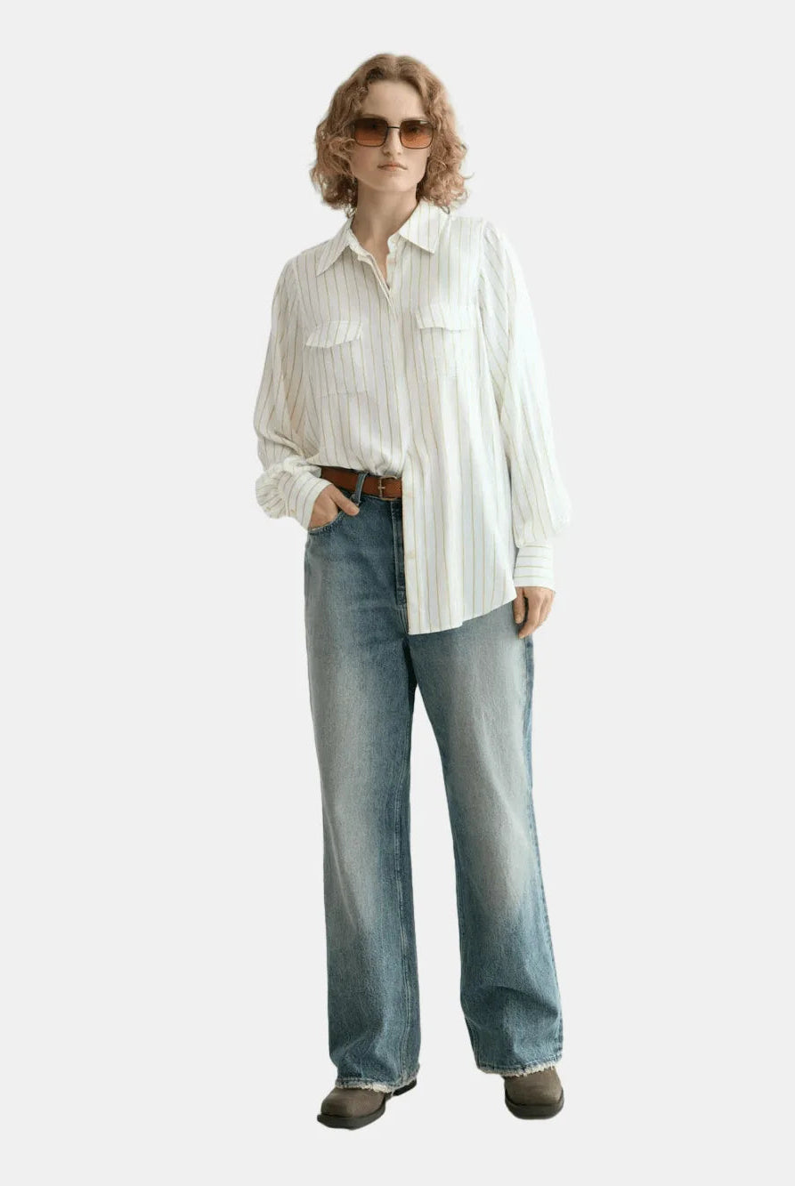 Striped Shirt With Pockets - Scotch & Soda