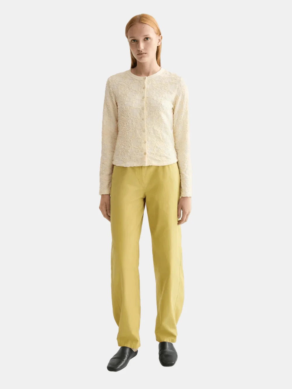 Structured Button Up Long Sleeve T-Shirt - Scotch & Soda