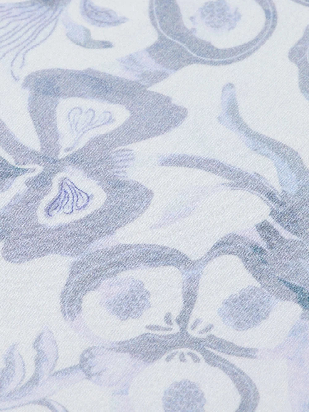 all-over-printed-mock-neck-long-sleeve-t-shirt detail shot by Scotch & Soda