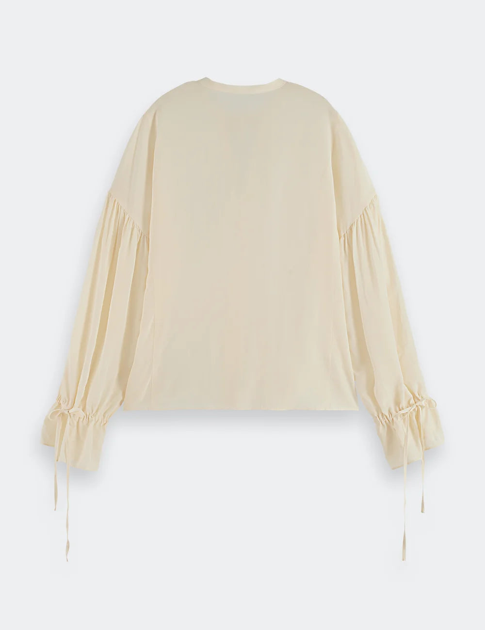 Easy Top With Cuffs flat lay back view by Scotch & Soda