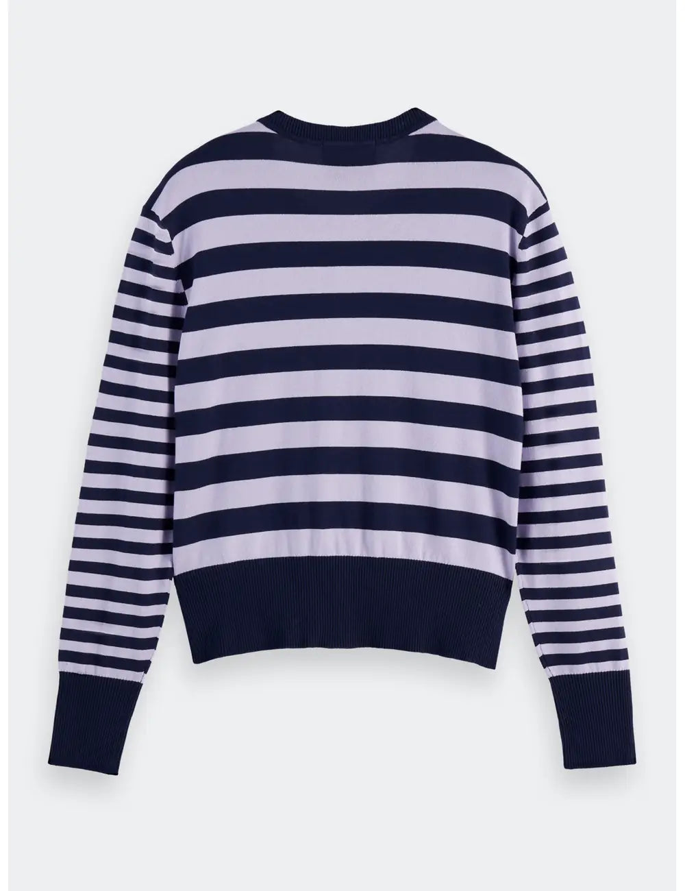 Relaxed Cardigan full model shot showing overall fit by Scotch & Soda