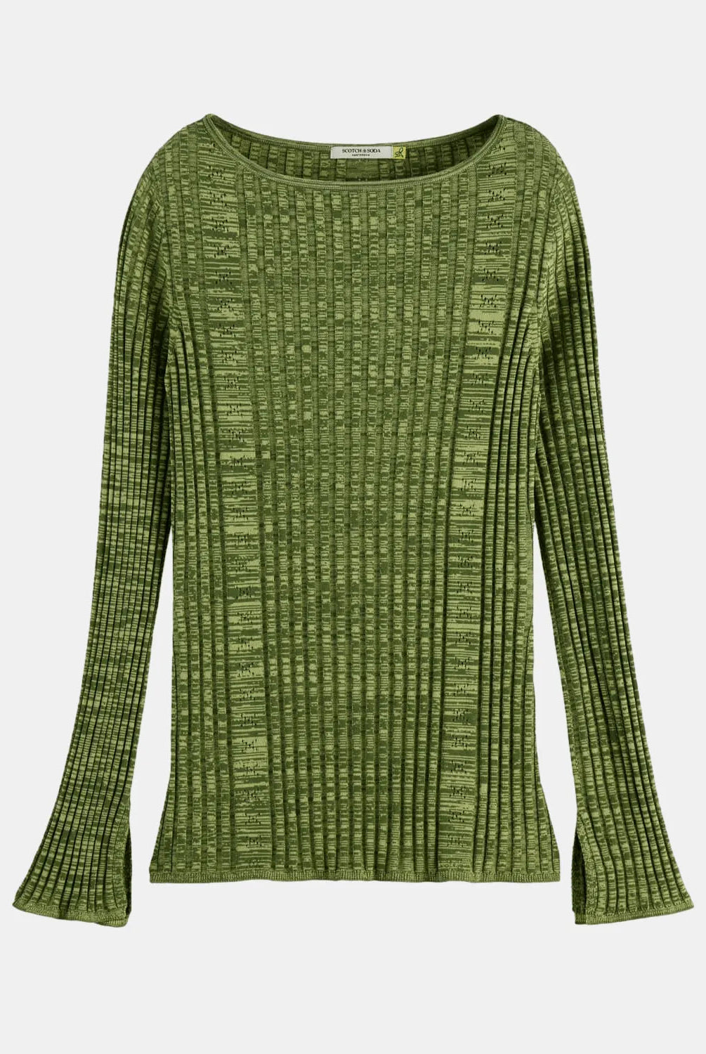 Ribbed Knitted Pullover Image 3 - Scotch & Soda