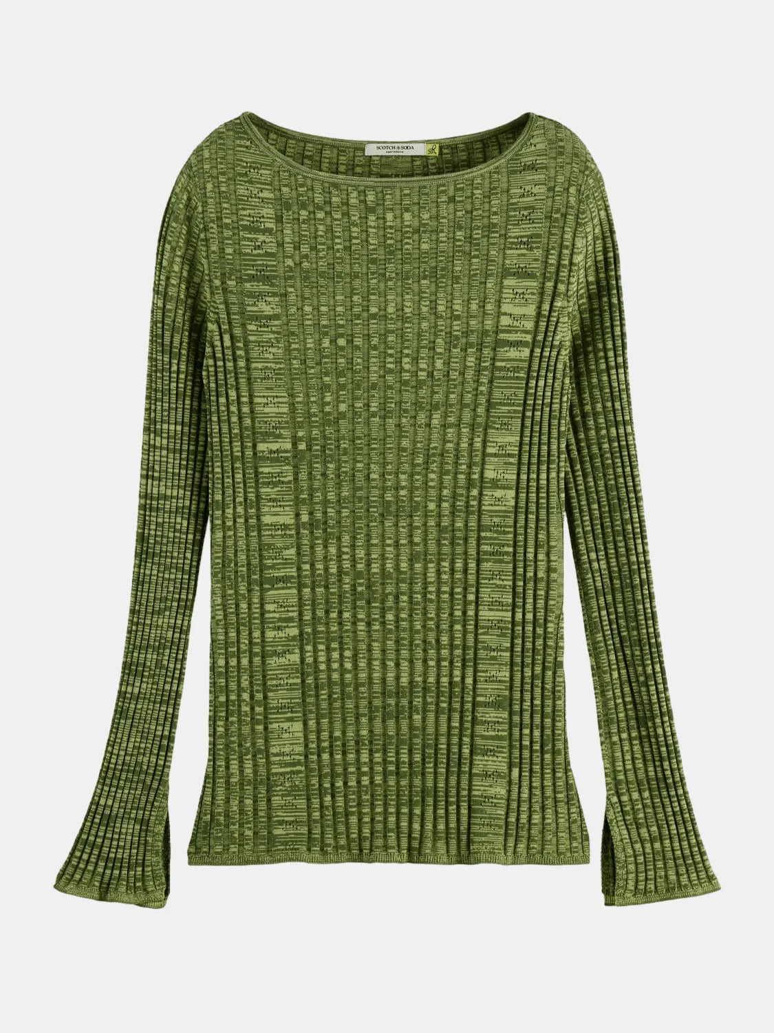 Ribbed Knitted Pullover Image 3 - Scotch & Soda