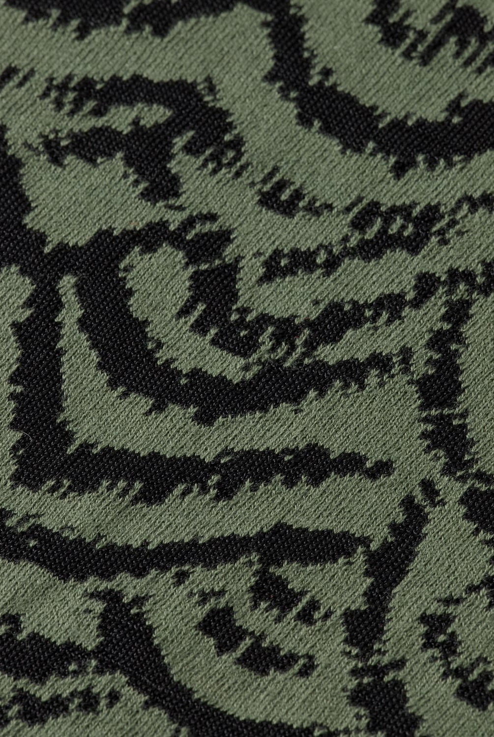 Jacquard V Neck Pullover Detail - Scotch & Soda