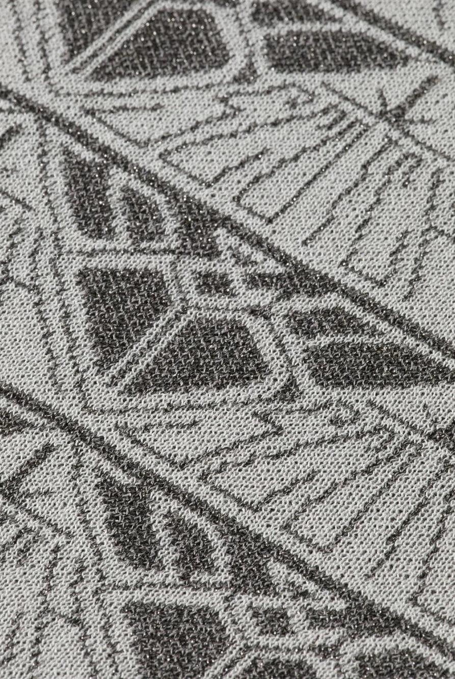 jacquard-knitted-jacket detail shot by Scotch & Soda