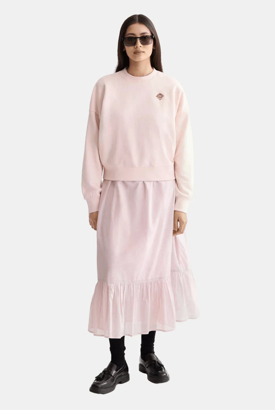 Embroidered Logo Relaxed Fit Sweatshirt - Scotch & Soda