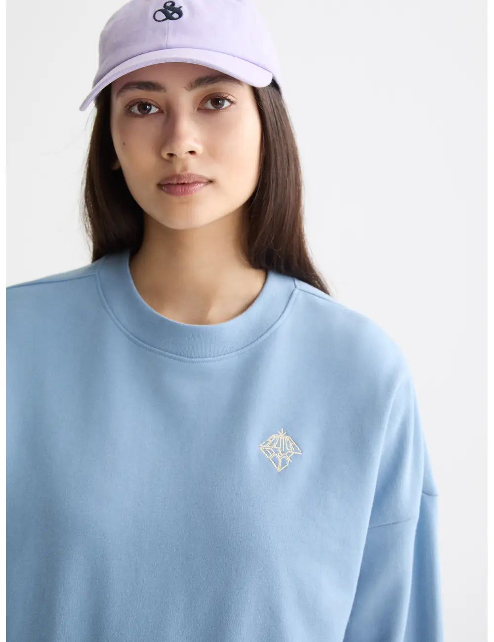 Logo Relaxed Sweatshirt detail view by Scotch & Soda