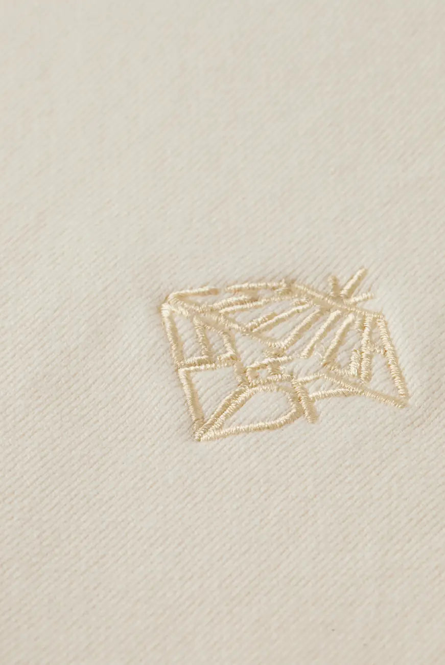 Core Embroidered Logo Sweat-shirt detail shot of fabric and craftsmanship by Scotch & Soda