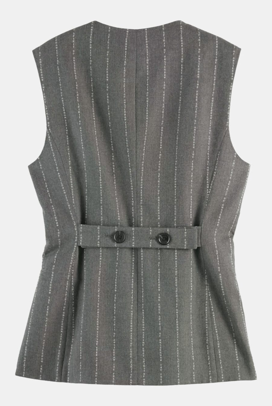 waistcoat-back-detail back view by Scotch & Soda