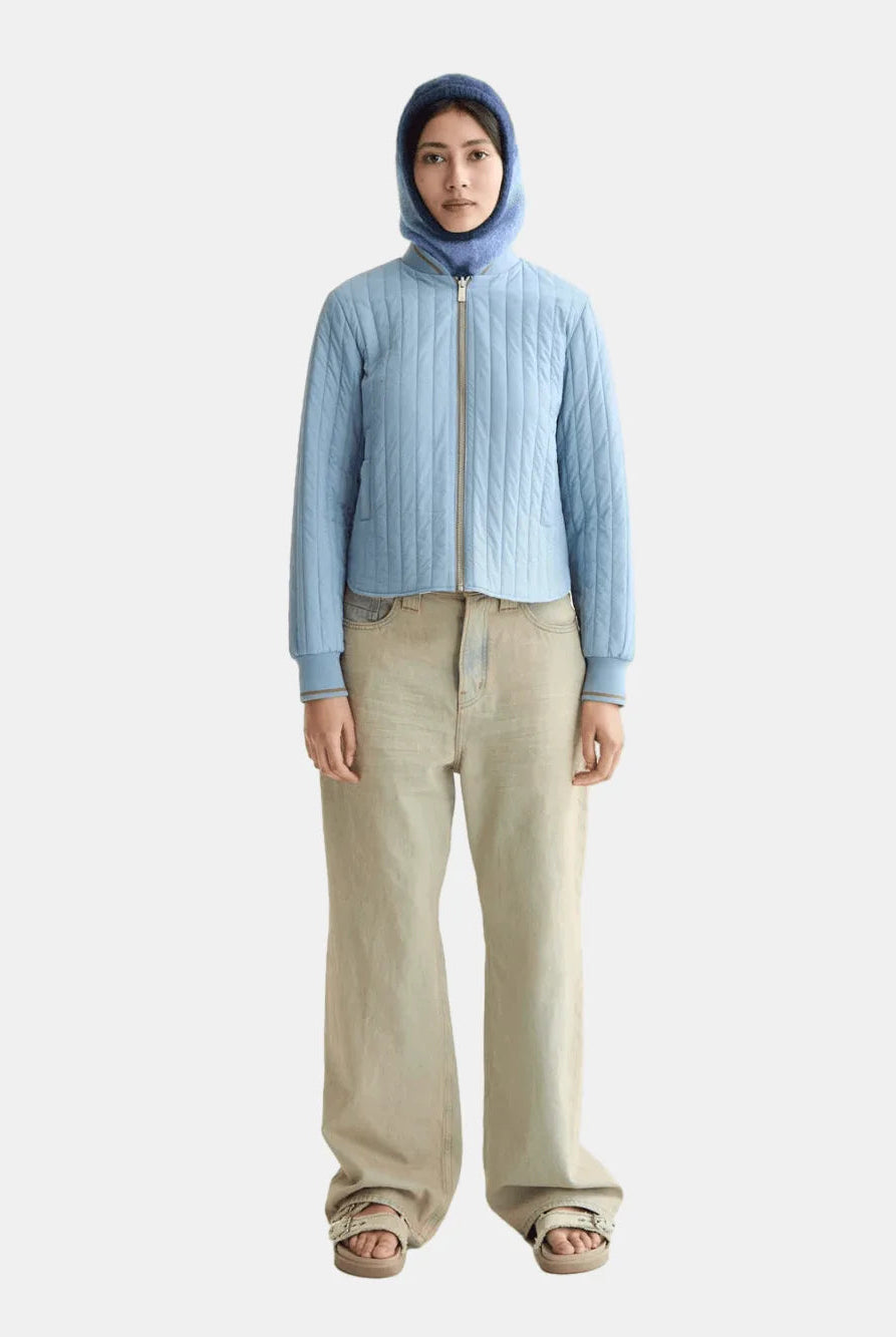 Reversible Printed And Quilted Bomber - Scotch & Soda