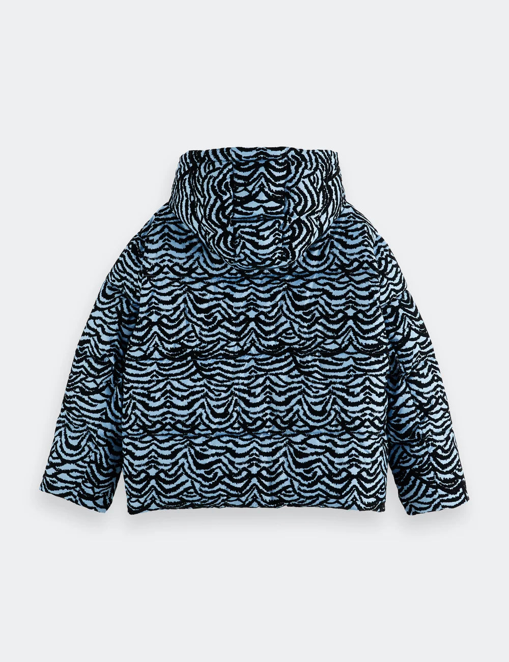 Hooded Puffer Jacket detail view by Scotch & Soda