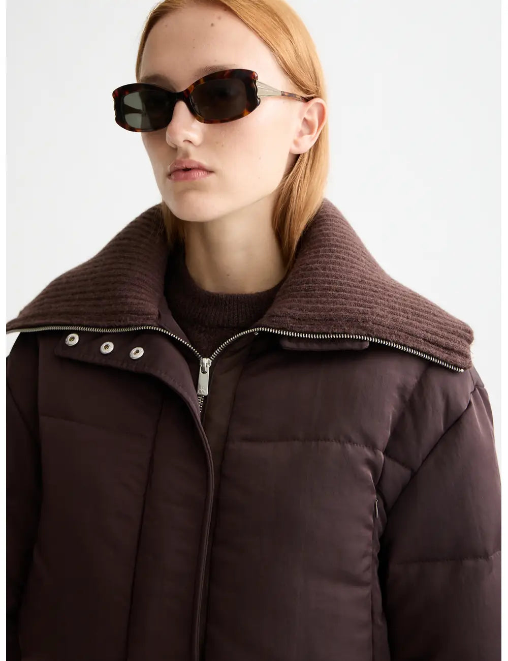 Aviator Collar Puffer detail view by Scotch & Soda