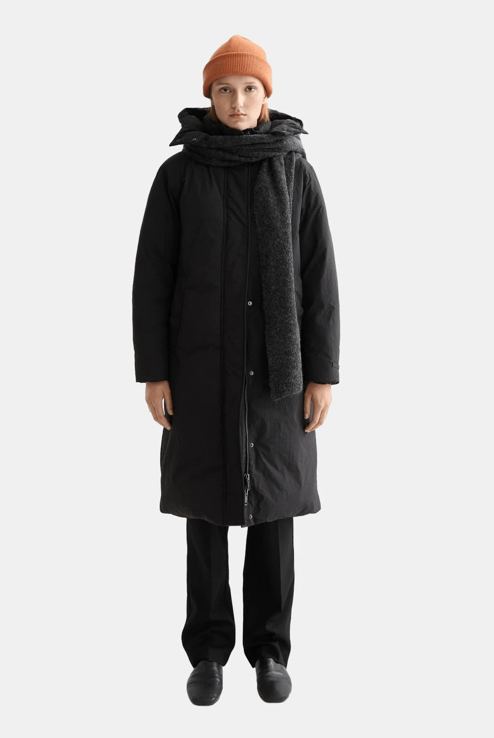 Clean Longline Puffer - Scotch & Soda