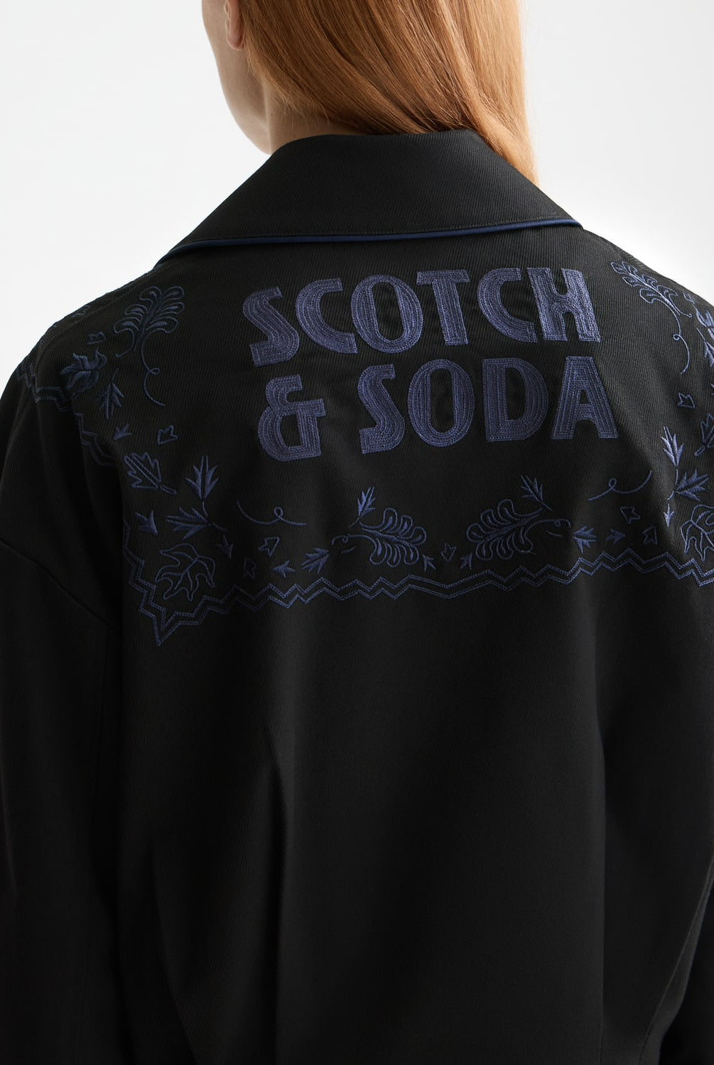 Embroidered Bomber Detail - Scotch & Soda
