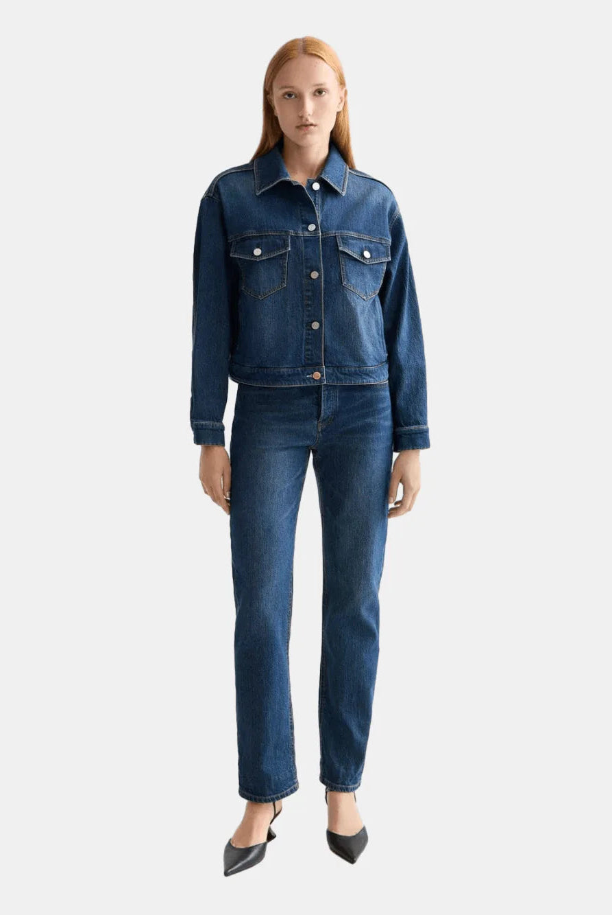 Cropped Denim Jacket — Let It Rain 750 Year Celebration - Scotch & Soda