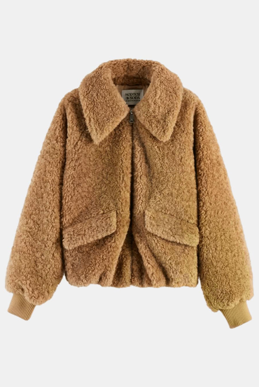 teddy-bomber front view by Scotch & Soda