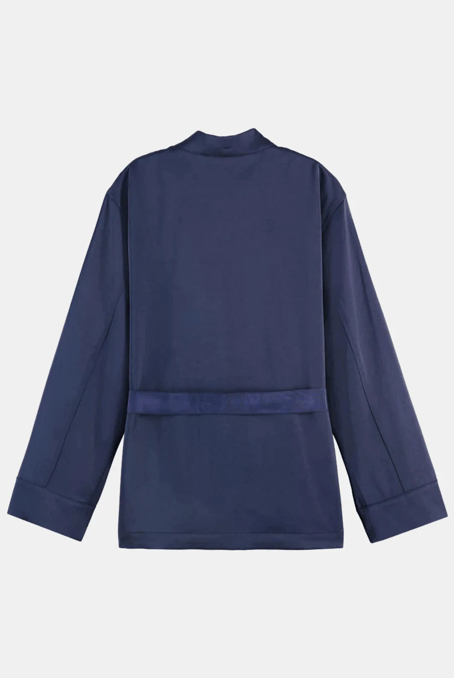 satin-blazer back view by Scotch & Soda