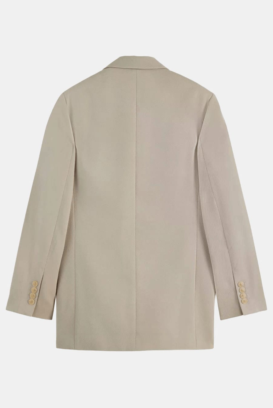 gabardine-single-breasted-blazer back view by Scotch & Soda