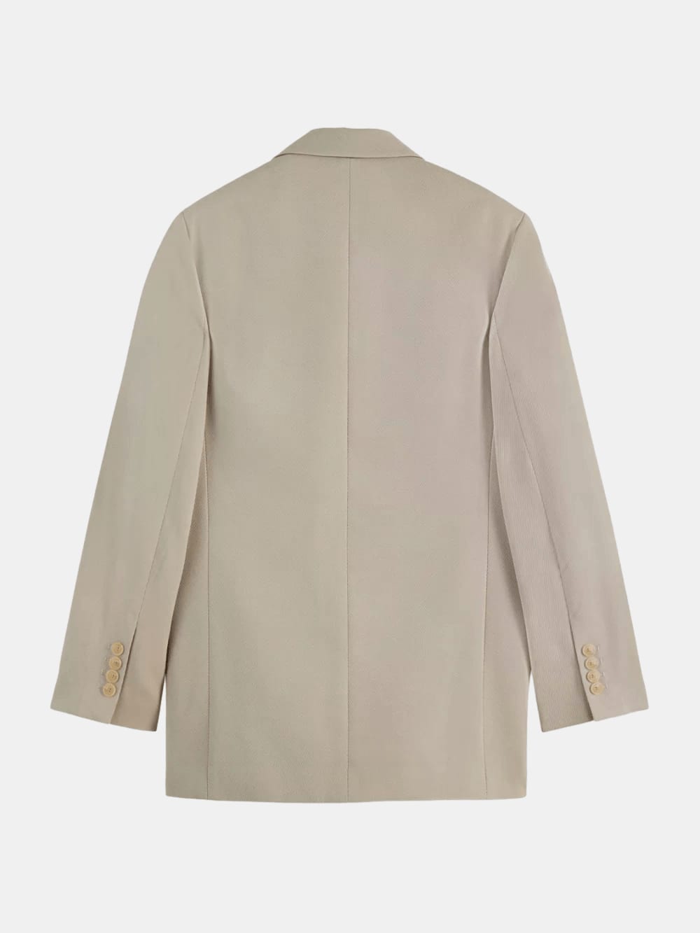 gabardine-single-breasted-blazer back view by Scotch & Soda
