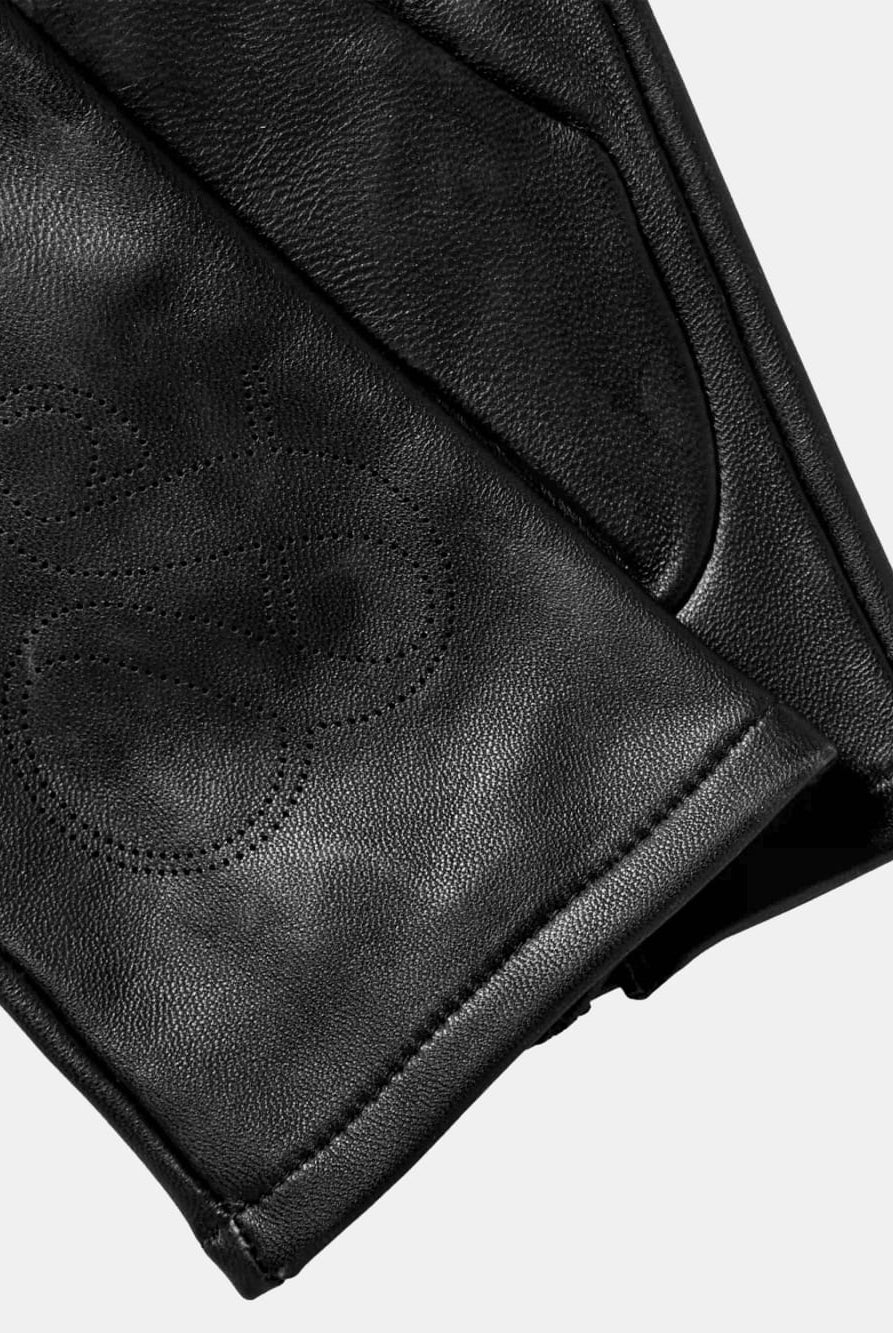 Perforated Leather Gloves alternate angle by Scotch & Soda