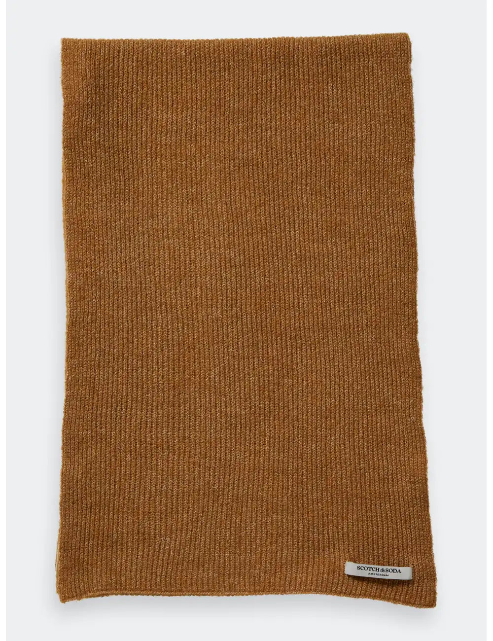 Logo Knitted Scarf alternate angle by Scotch & Soda