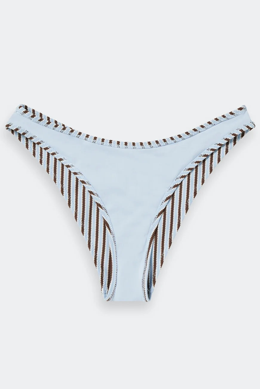 Textured Stripe Bikini detail view by Scotch & Soda
