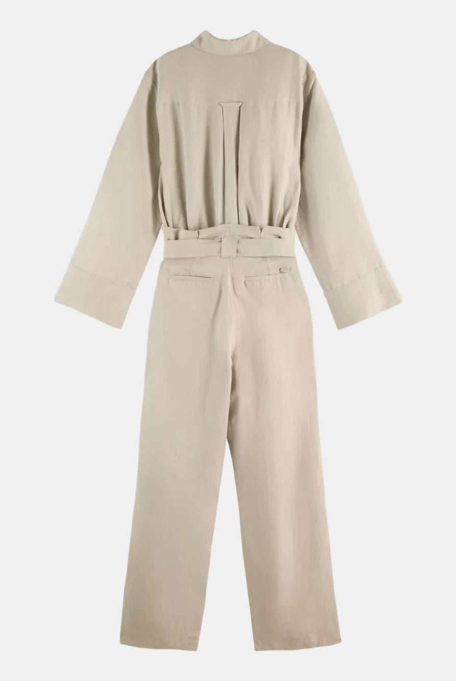 daisy-jumpsuit back view by Scotch & Soda