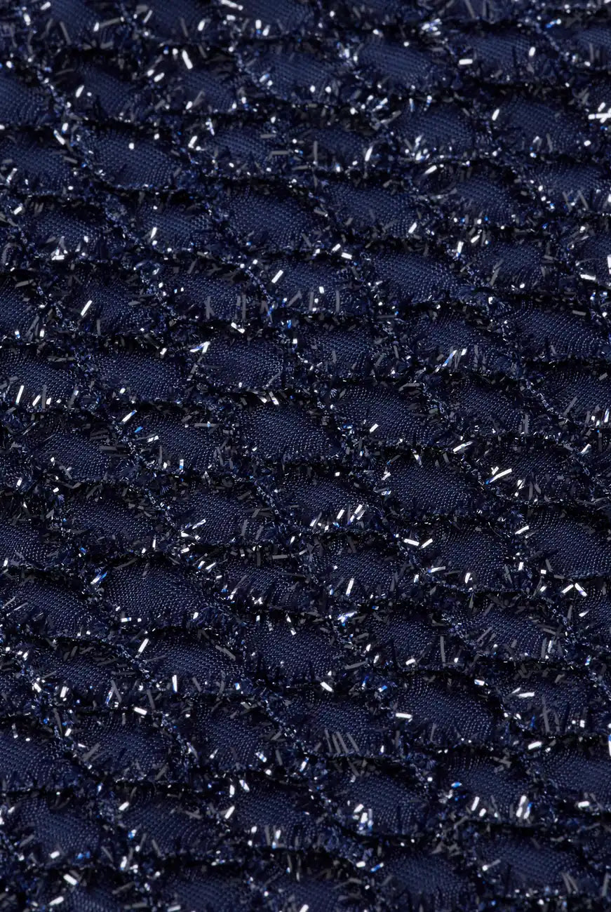 Lurex Smocked Skirt detail view by Scotch & Soda