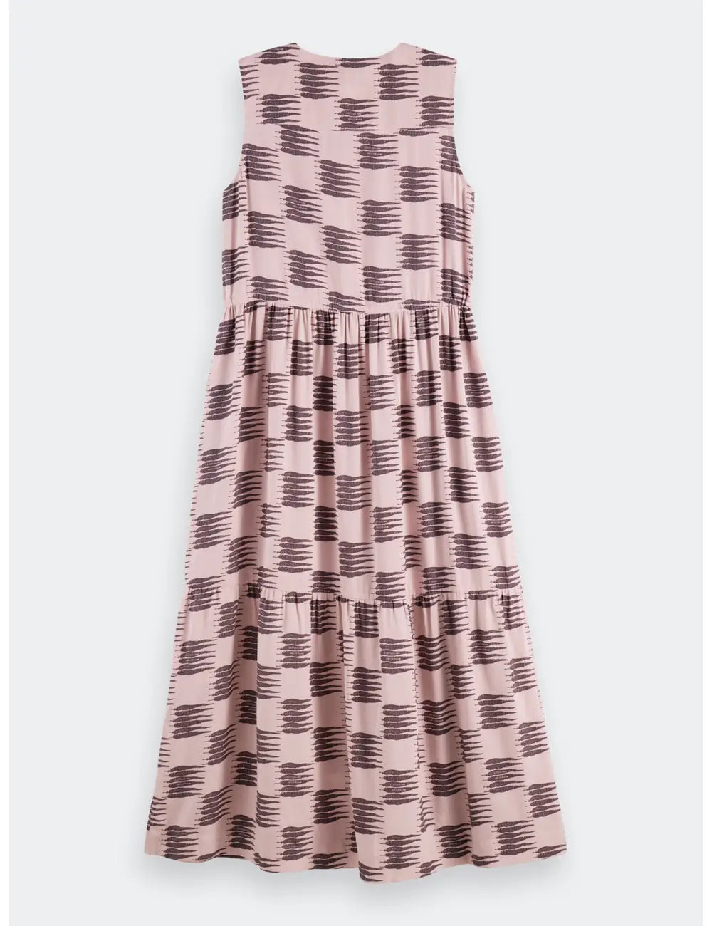 Midi Dress Gathered Waist flat lay back view by Scotch & Soda