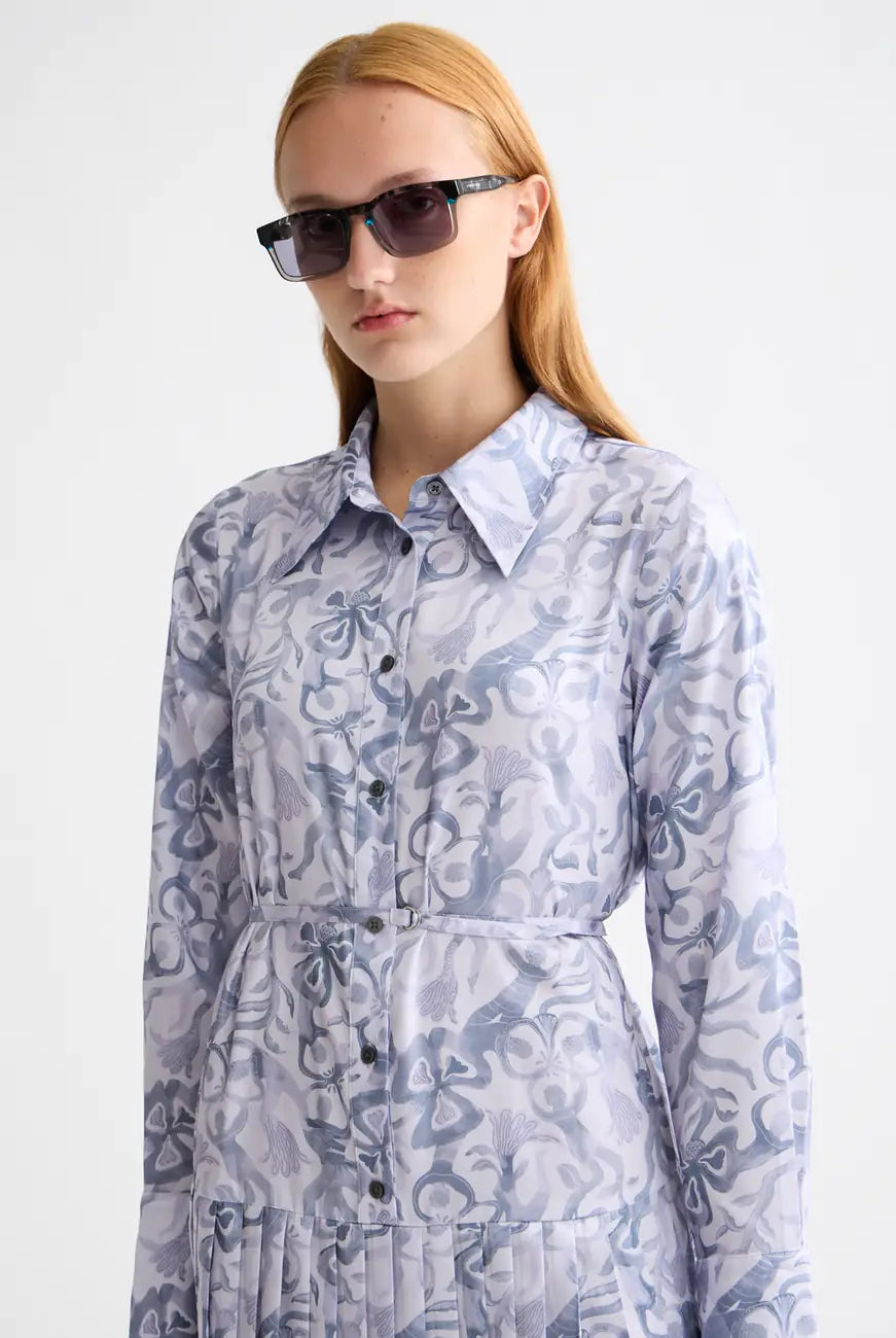Belted Shirt Dress front view by Scotch & Soda