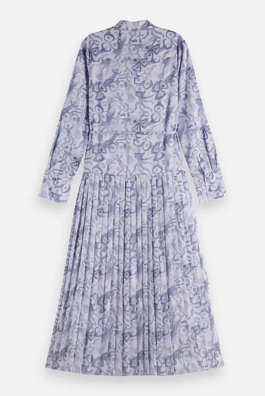 Belted Shirt Dress detail shot by Scotch & Soda