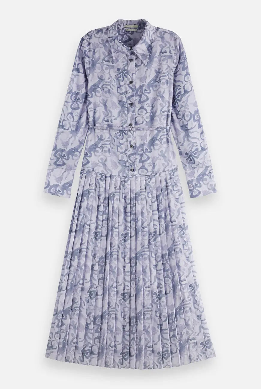 Belted Shirt Dress alternate angle by Scotch & Soda