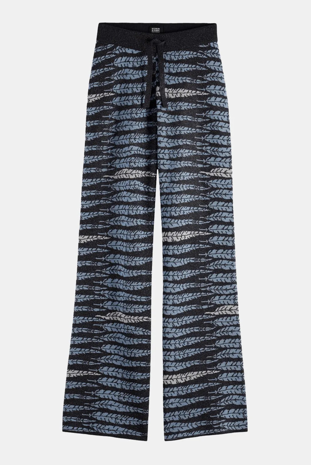Lurex Jacquard Trousers Image 3 - Scotch & Soda