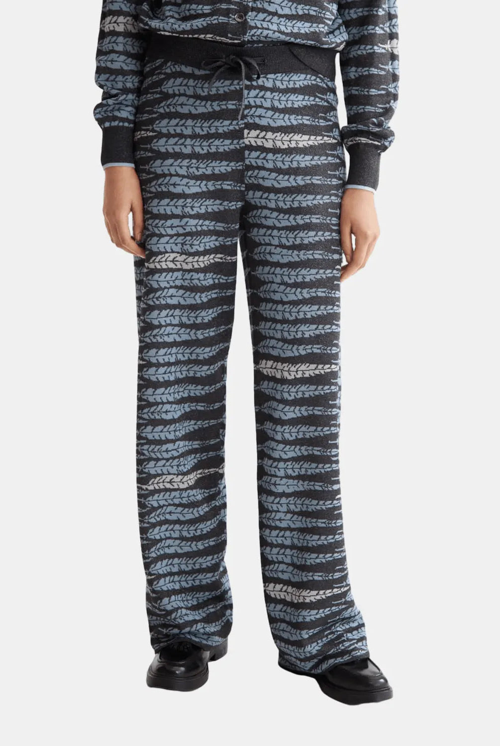 Lurex Jacquard Trousers Image 4 - Scotch & Soda
