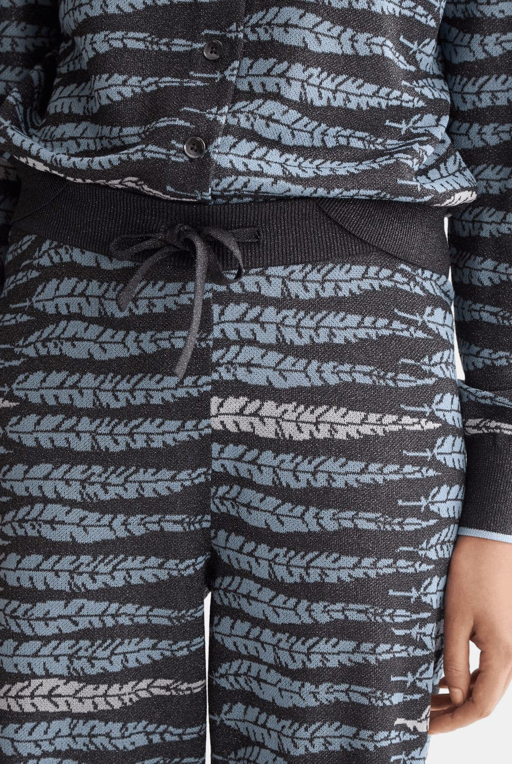 Lurex Jacquard Trousers Image 6 - Scotch & Soda