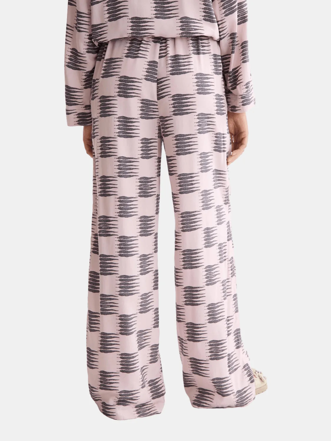 High Rise Wide Leg Pyjama Pants Image 5 - Scotch & Soda