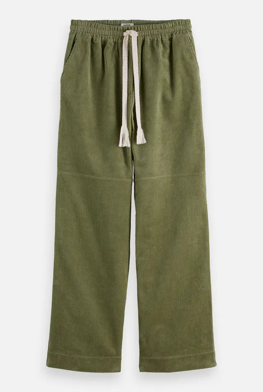 High Rise Wide Leg flat lay front view by Scotch & Soda