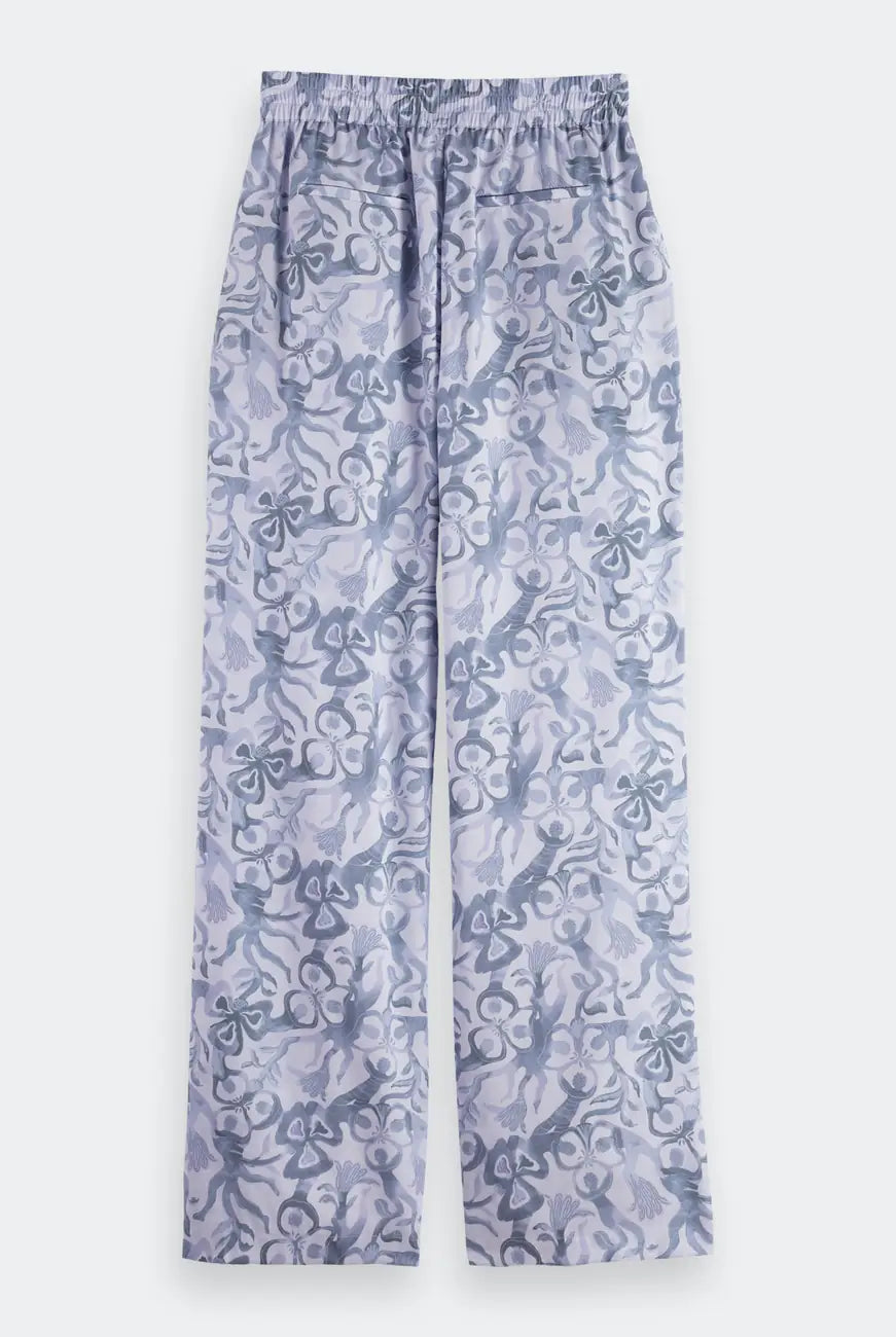 Wide Leg Trousers flat lay front view by Scotch & Soda